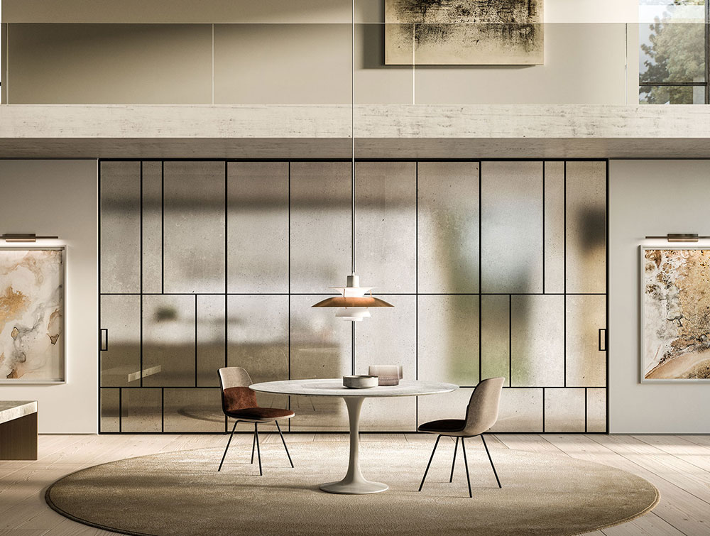 Porte Henry Glass Manhattan - Ceppi Legnami