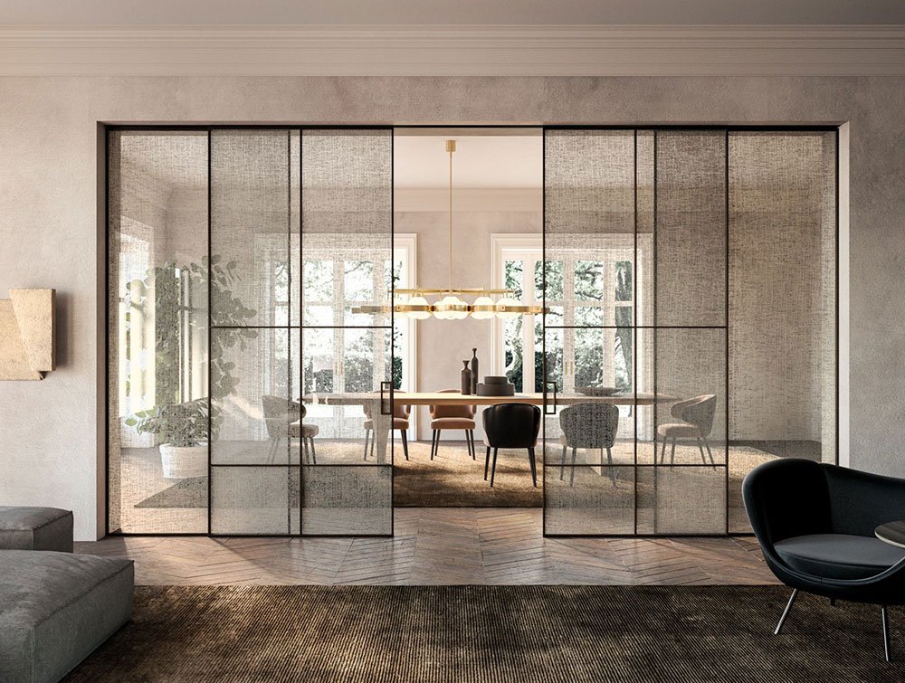 Porte Henry Glass Manhattan - Ceppi Legnami