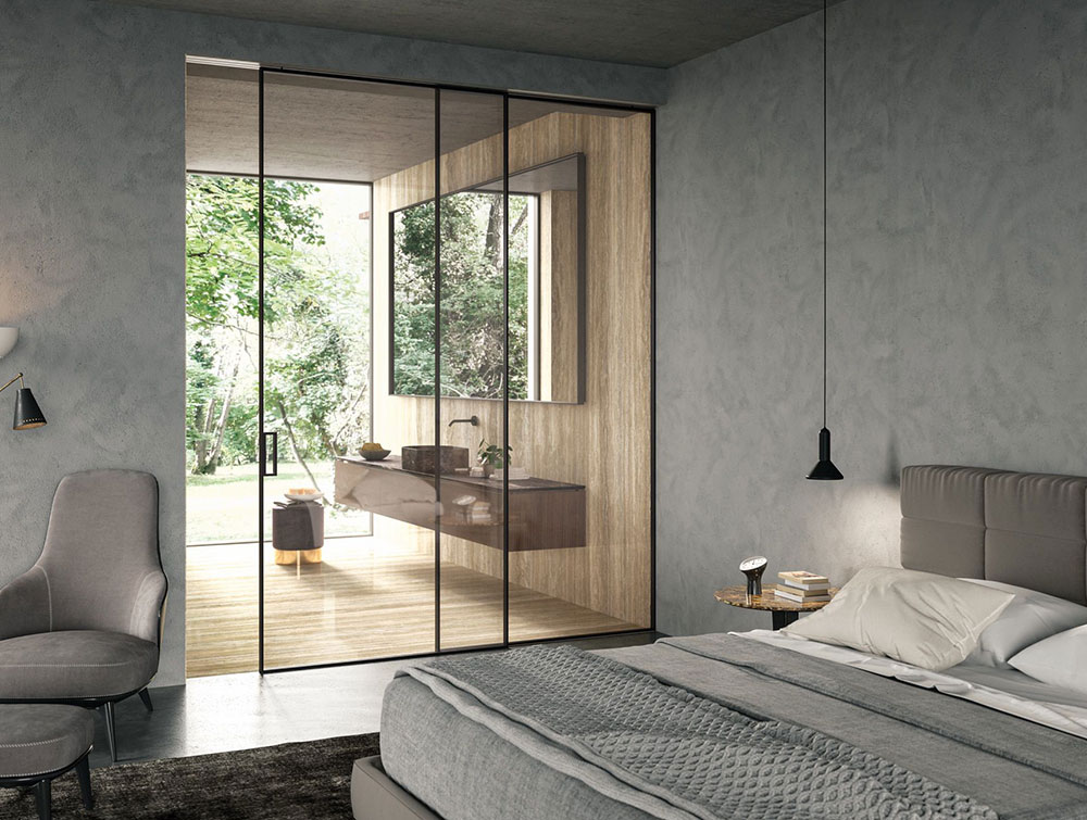 Porte Henry Glass Manhattan - Ceppi Legnami