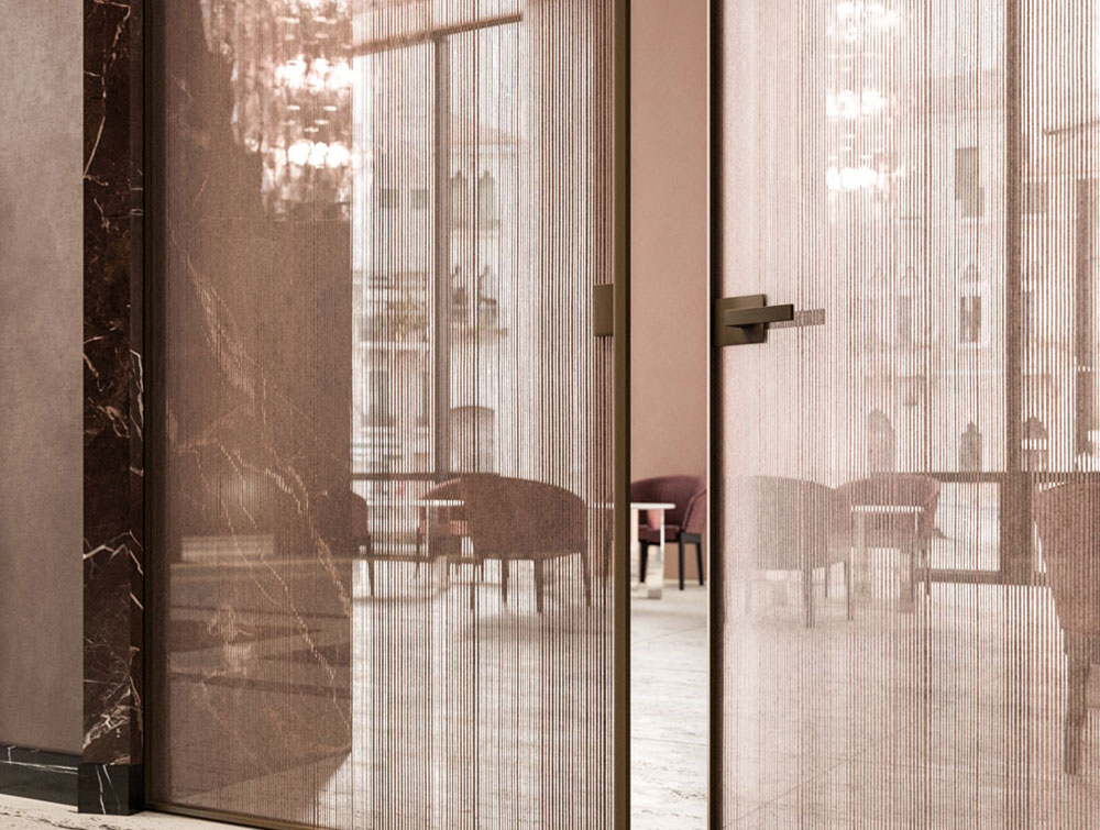 Porte Henry Glass Manhattan - Ceppi Legnami