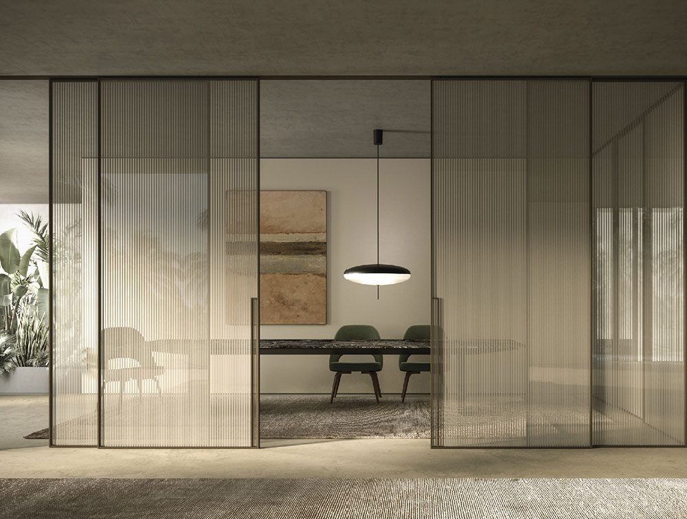 Porte Henry Glass Manhattan - Ceppi Legnami